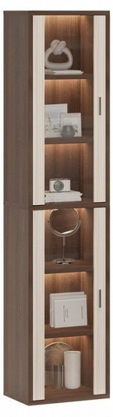 Шкаф-витрина Домино СУ(ш1в2)+2ФС в Ханты-Мансийске - hanty-mansiysk.mebel24.online | фото 2