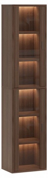 Шкаф-витрина Домино СУ(ш1в2)+2ФС в Ханты-Мансийске - hanty-mansiysk.mebel24.online | фото