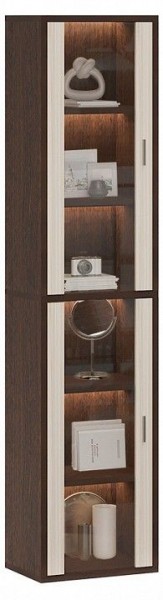 Шкаф-витрина Домино СУ(ш1в2)+2ФС в Ханты-Мансийске - hanty-mansiysk.mebel24.online | фото 2