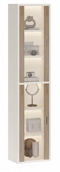 Шкаф-витрина Домино СУ(ш1в2)+2ФС в Ханты-Мансийске - hanty-mansiysk.mebel24.online | фото 2