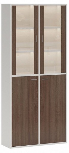 Шкаф-витрина Домино СУ(ш2в2)+2ФС+2ФГ в Ханты-Мансийске - hanty-mansiysk.mebel24.online | фото 2