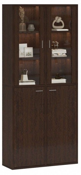 Шкаф-витрина Домино СУ(ш2в2)+2ФС+2ФГ в Ханты-Мансийске - hanty-mansiysk.mebel24.online | фото 3