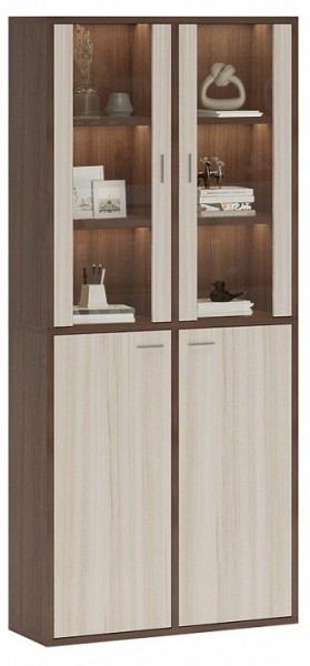 Шкаф-витрина Домино СУ(ш2в2)+2ФС+2ФГ в Ханты-Мансийске - hanty-mansiysk.mebel24.online | фото 2