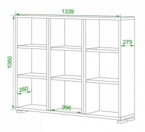 Стеллаж Домино ПУ-60-1 в Ханты-Мансийске - hanty-mansiysk.mebel24.online | фото 2