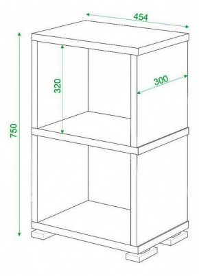 Стеллаж Домино СБ-15/2 в Ханты-Мансийске - hanty-mansiysk.mebel24.online | фото 3