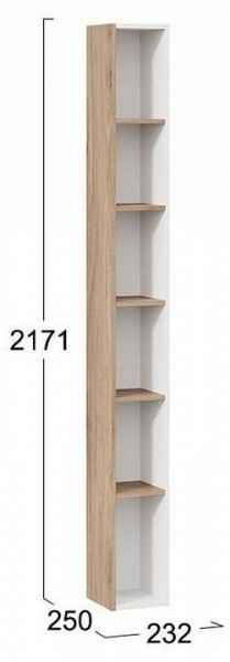 Стеллаж-колонка Порто ТД-393.07.25 в Ханты-Мансийске - hanty-mansiysk.mebel24.online | фото 5