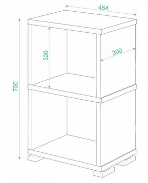 Стеллаж-колонка СБ-15/2 в Ханты-Мансийске - hanty-mansiysk.mebel24.online | фото 2