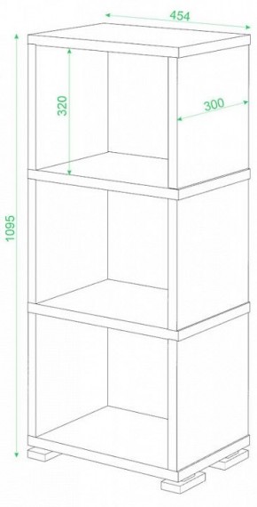 Стеллаж-колонка СБ-15/3 в Ханты-Мансийске - hanty-mansiysk.mebel24.online | фото 2