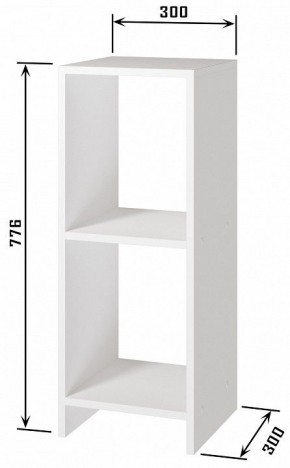 Стеллаж Квадро в Ханты-Мансийске - hanty-mansiysk.mebel24.online | фото 3
