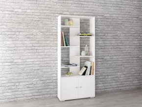 Стеллаж Ромео-4 Белый в Ханты-Мансийске - hanty-mansiysk.mebel24.online | фото