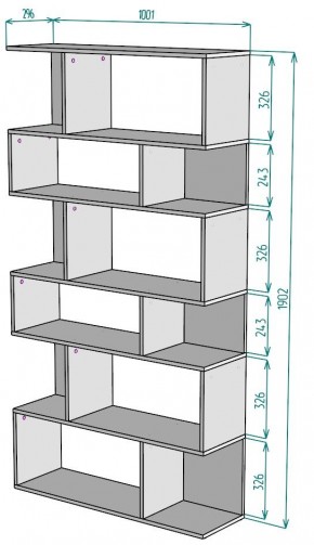 Стеллаж S10 в Ханты-Мансийске - hanty-mansiysk.mebel24.online | фото 2