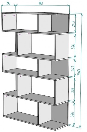 Стеллаж S11 в Ханты-Мансийске - hanty-mansiysk.mebel24.online | фото 2
