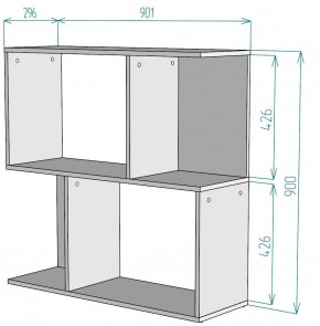 Стеллаж S35 в Ханты-Мансийске - hanty-mansiysk.mebel24.online | фото 2
