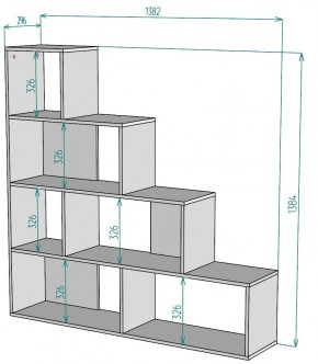 Стеллаж S65 в Ханты-Мансийске - hanty-mansiysk.mebel24.online | фото 2