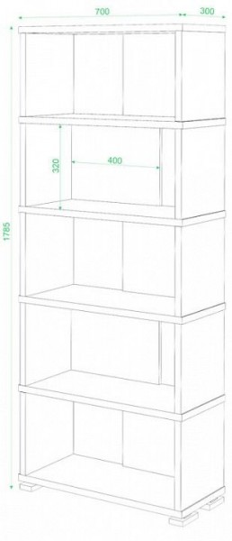 Стеллаж СБ-10/5 в Ханты-Мансийске - hanty-mansiysk.mebel24.online | фото 2