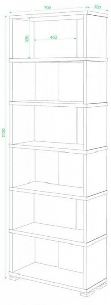 Стеллаж СБ-10/6 в Ханты-Мансийске - hanty-mansiysk.mebel24.online | фото 2