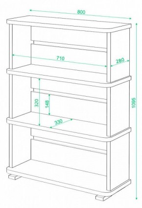 Стеллаж СБ-25/3 в Ханты-Мансийске - hanty-mansiysk.mebel24.online | фото 2