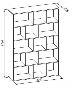 Стеллаж СТ-15 в Ханты-Мансийске - hanty-mansiysk.mebel24.online | фото 4