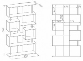 Стеллаж СТ-2 в Ханты-Мансийске - hanty-mansiysk.mebel24.online | фото 2