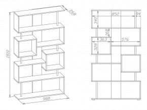 Стеллаж СТ-2 в Ханты-Мансийске - hanty-mansiysk.mebel24.online | фото 2