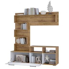 Гостиная Евро (крафт/белый) в Ханты-Мансийске - hanty-mansiysk.mebel24.online | фото 2