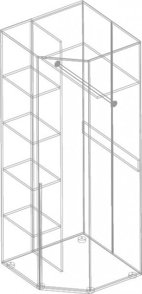 СТИЛ Шкаф угловой в Ханты-Мансийске - hanty-mansiysk.mebel24.online | фото 2