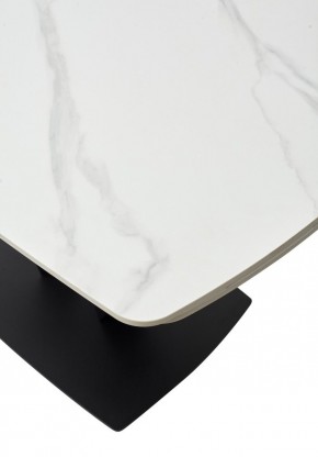 Стол ALATRI 120 MATT WHITE MARBLE SOLID CERAMIC / BLACK, ®DISAUR в Ханты-Мансийске - hanty-mansiysk.mebel24.online | фото 11