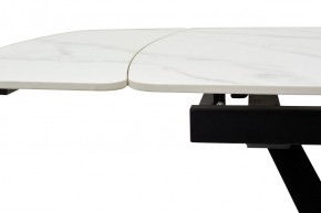 Стол ALATRI 120 MATT WHITE MARBLE SOLID CERAMIC / BLACK, ®DISAUR в Ханты-Мансийске - hanty-mansiysk.mebel24.online | фото 5