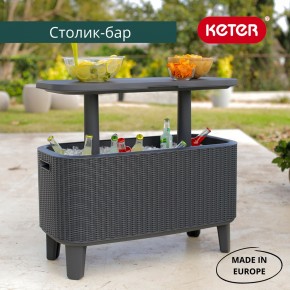 Стол Беви Бар (Bevy Bar Large Cool Bar), коричневый в Ханты-Мансийске - hanty-mansiysk.mebel24.online | фото 1