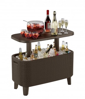 Стол Беви Бар (Bevy Bar Large Cool Bar), коричневый в Ханты-Мансийске - hanty-mansiysk.mebel24.online | фото 3