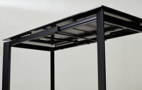 Стол CORNER 120 MATT BLACK MARBLE SOLID CERAMIC / BLACK, ®DISAUR в Ханты-Мансийске - hanty-mansiysk.mebel24.online | фото 2