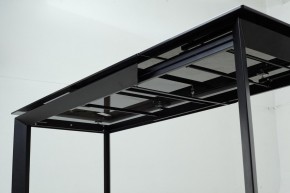 Стол CREMONA 140 KL-99 Белый мрамор матовый, итальянская керамика / черный каркас, ®DISAUR в Ханты-Мансийске - hanty-mansiysk.mebel24.online | фото 13