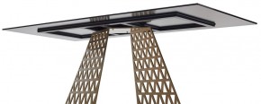 Стол ENNA 220 KL-188 Контрастный мрамор матовый, итальянская керамика/ каркас цвета шампань, ®DISAUR в Ханты-Мансийске - hanty-mansiysk.mebel24.online | фото 12