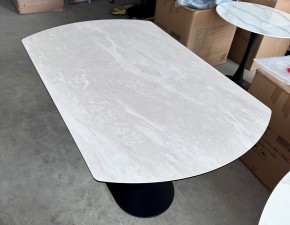 Стол KAI 140 TL-109 поворотная система раскладки, испанская керамика / Темно-серый / Черный, ®DISAUR в Ханты-Мансийске - hanty-mansiysk.mebel24.online | фото 7