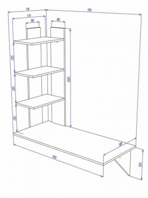 Стол компьютерный Домино Cross СтТ5 в Ханты-Мансийске - hanty-mansiysk.mebel24.online | фото 2