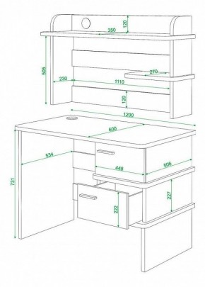 Стол компьютерный Домино нельсон СД-15 в Ханты-Мансийске - hanty-mansiysk.mebel24.online | фото 3
