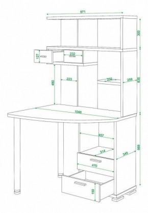 Стол компьютерный Домино нельсон СК-20 в Ханты-Мансийске - hanty-mansiysk.mebel24.online | фото 5