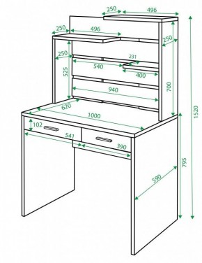 Стол компьютерный Домино нельсон СП-22 в Ханты-Мансийске - hanty-mansiysk.mebel24.online | фото 2