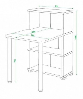 Стол компьютерный Домино СБ-10М3 в Ханты-Мансийске - hanty-mansiysk.mebel24.online | фото 4