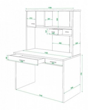 Стол компьютерный Домино СК-60 в Ханты-Мансийске - hanty-mansiysk.mebel24.online | фото 3