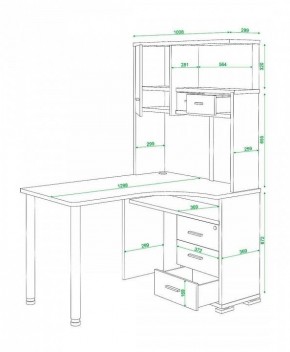 Стол компьютерный Домино СР-130 в Ханты-Мансийске - hanty-mansiysk.mebel24.online | фото 5