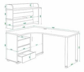 Стол компьютерный Домино СР-145М в Ханты-Мансийске - hanty-mansiysk.mebel24.online | фото 5