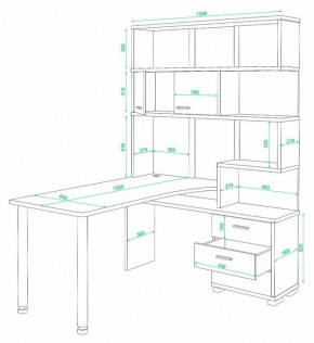 Стол компьютерный Домино СР-420/150 в Ханты-Мансийске - hanty-mansiysk.mebel24.online | фото 2