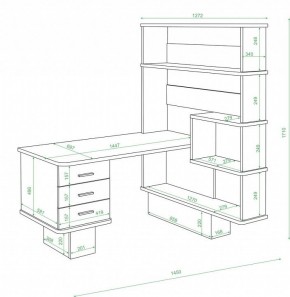 Стол компьютерный Домино СР-520 в Ханты-Мансийске - hanty-mansiysk.mebel24.online | фото 2
