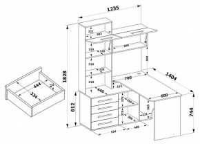 Стол компьютерный КСТ-14П в Ханты-Мансийске - hanty-mansiysk.mebel24.online | фото 8
