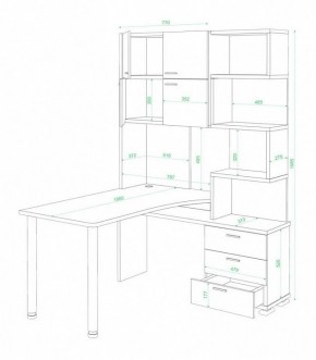 Стол компьютерный Латте СР-500М190 в Ханты-Мансийске - hanty-mansiysk.mebel24.online | фото 3