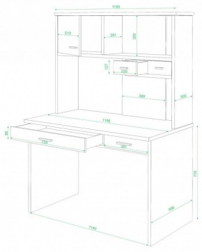 Стол компьютерный СК-60 в Ханты-Мансийске - hanty-mansiysk.mebel24.online | фото 2