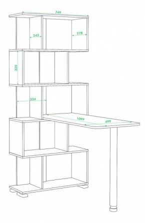 Стол компьютерный СЛ-5СТ в Ханты-Мансийске - hanty-mansiysk.mebel24.online | фото 2