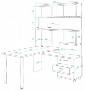 Стол компьютерный СР-420/170 в Ханты-Мансийске - hanty-mansiysk.mebel24.online | фото 2