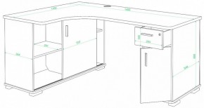 Стол письменный Домино СР-140М в Ханты-Мансийске - hanty-mansiysk.mebel24.online | фото 2
